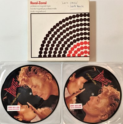 Lot 661 - DAVID BOWIE - REEL TO REEL/ 7" PICTURE DISC RARITIES