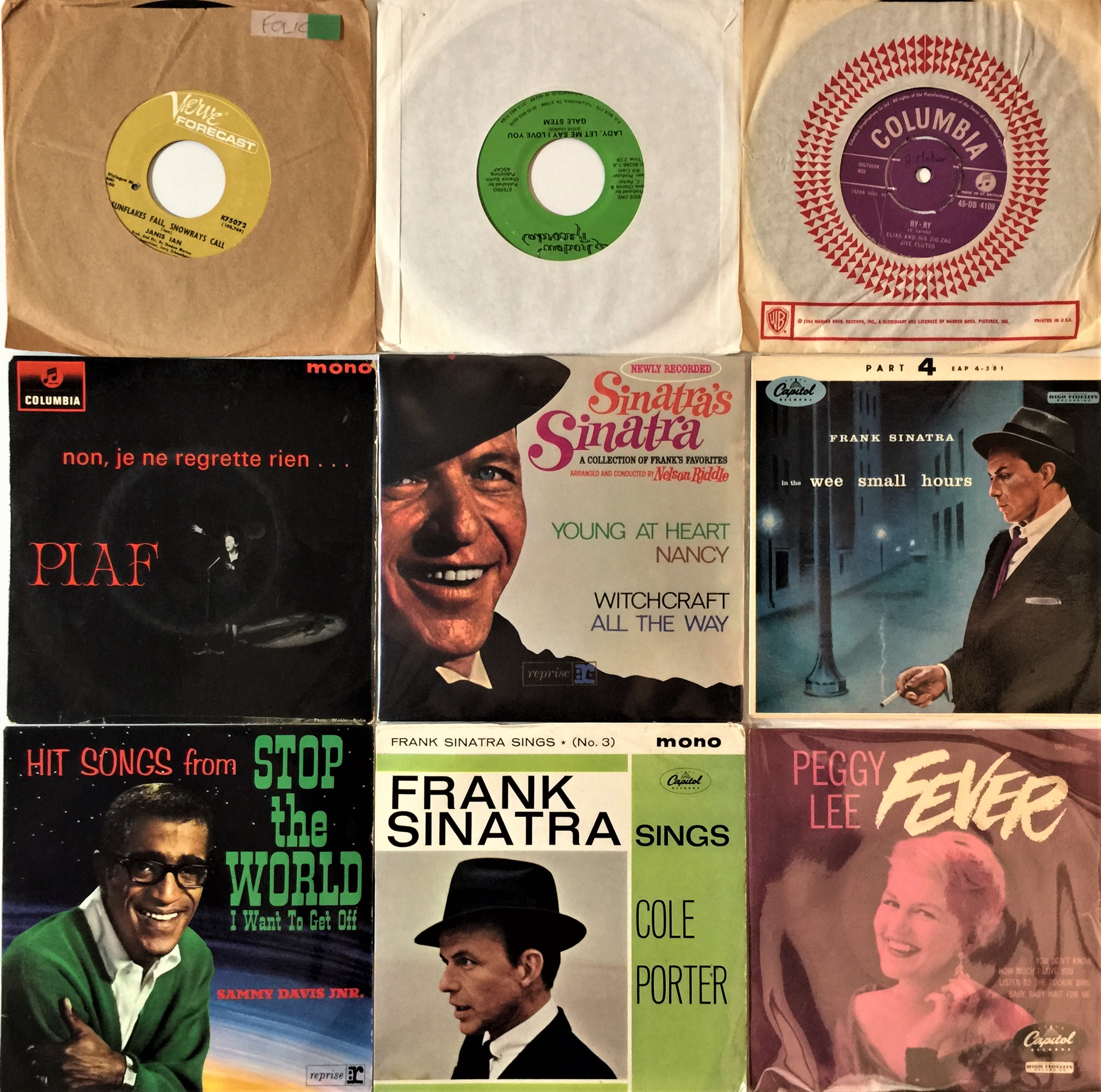 Lot 1163 TRAD/ FOLK/ SOUNDTRACK/ JAZZ & MORE 7"