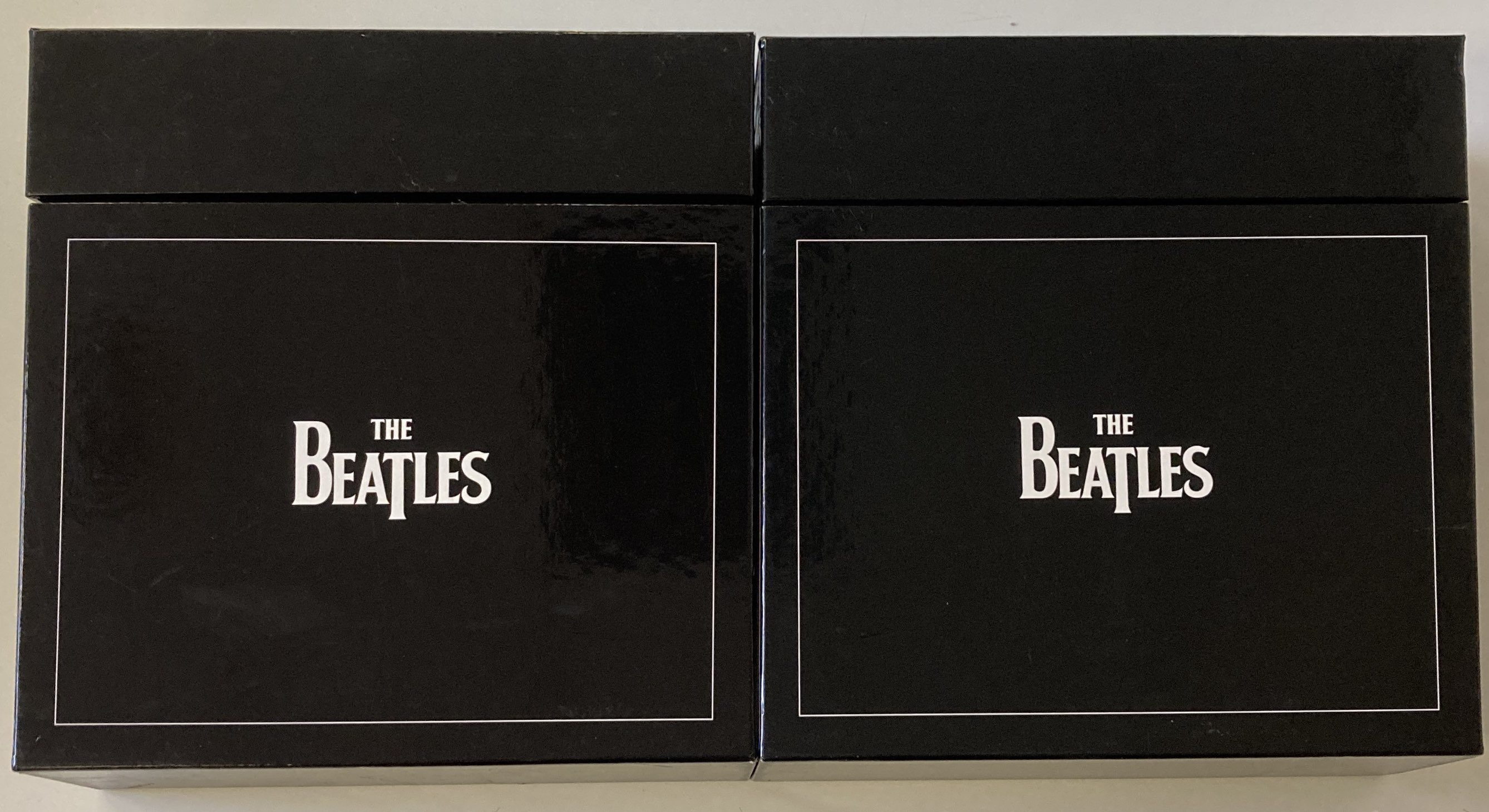 Lot 122 - TWO DEAGOSTINI BEATLES BOX SETS - BOXES ONLY.