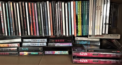 Lot 610 - LUSH & RELATED - CD/CASSETTE COLLECTION (INCLUDING SIGNED RELEASES)