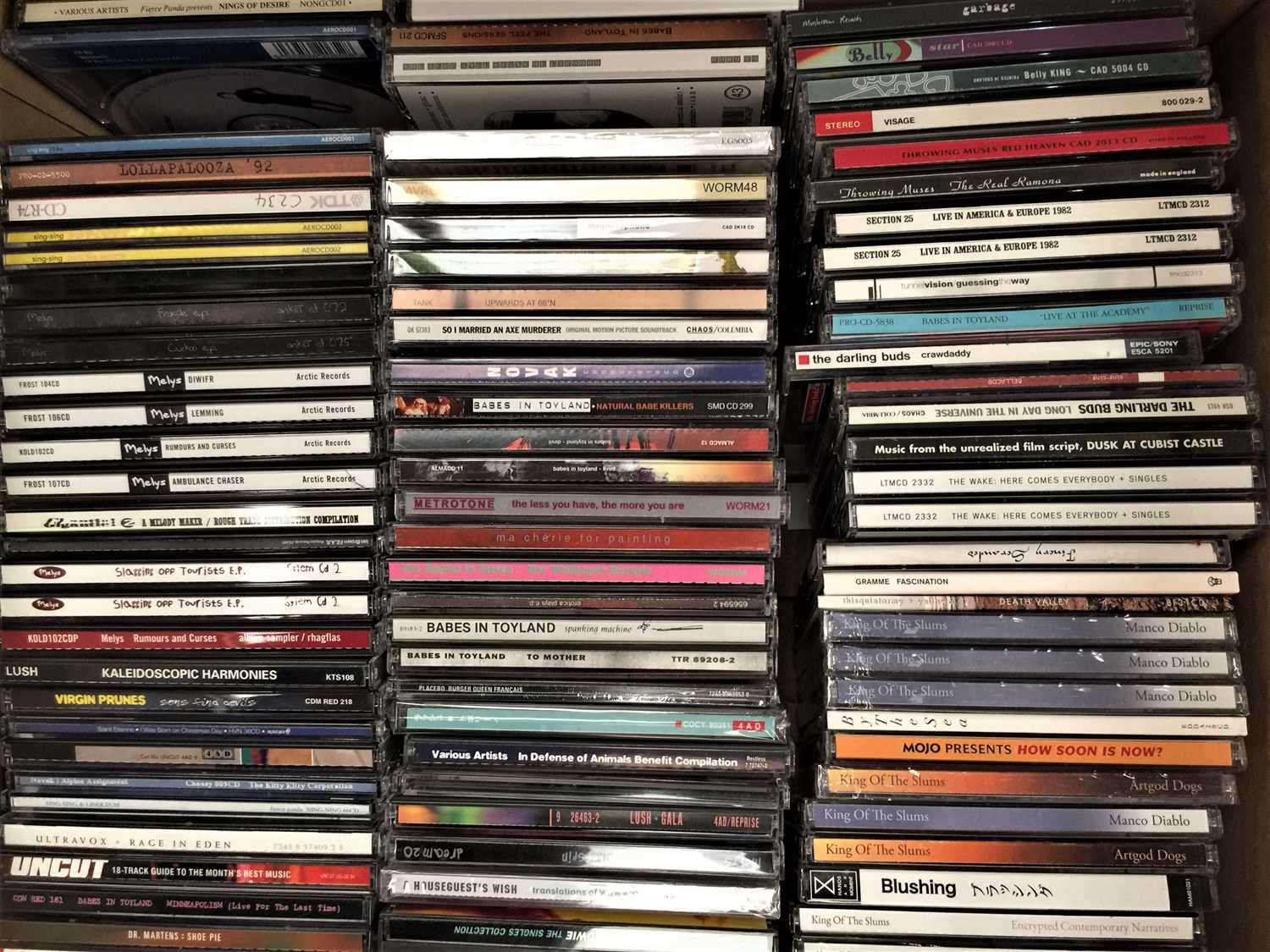 Lot 611 - INDIE/ALT/PSYCH/ELECTRONIC - CD COLLECTION