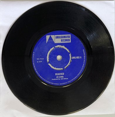 Lot 256 - JOE GIBBS - HIJACKED 7" (ORIGINAL UK RELEASE - AMALGAMATED AMG 865)