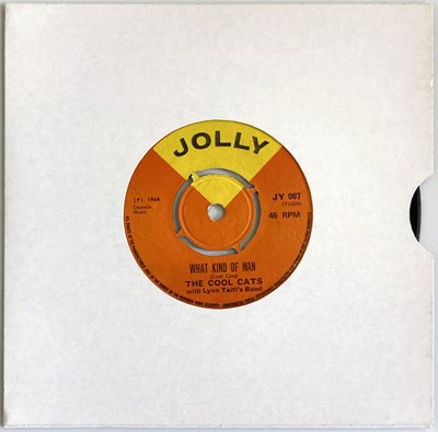 Lot 259 - THE COOL CATS/HEMSLEY MORRIS - WHAT KIND OF MAN C/W LITTLE THINGS 7" (JOLLY JY 007)