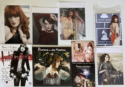 Lot 451 - FLORENCE AND THE MACHINE SIGNED ITEMS.
