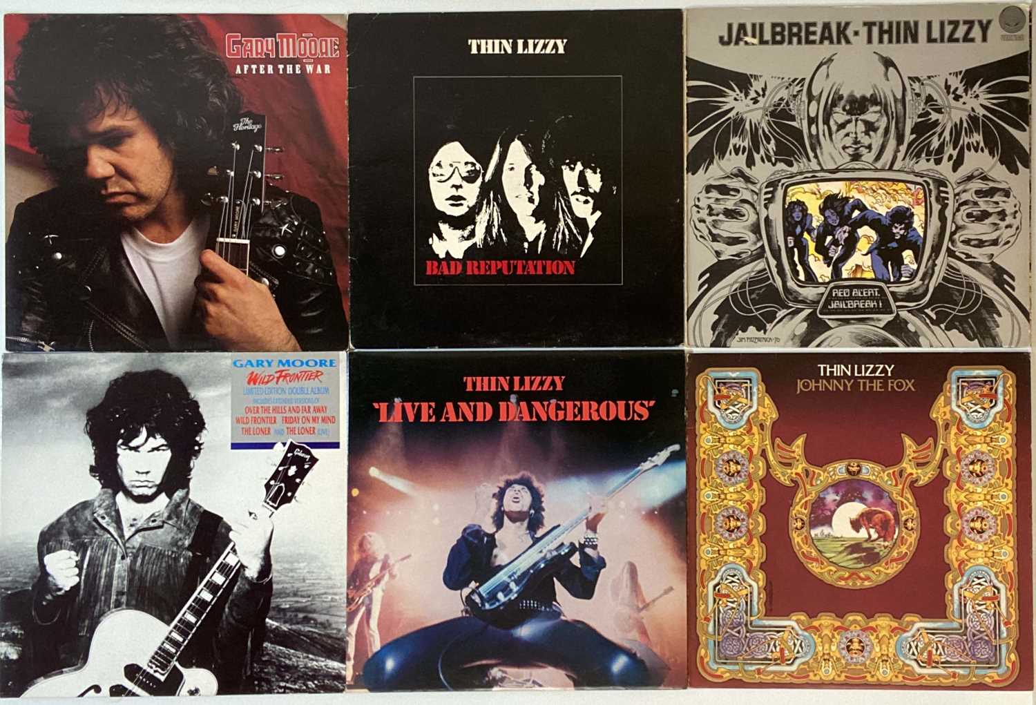 Lot 682 - HEAVY ROCK - LPs