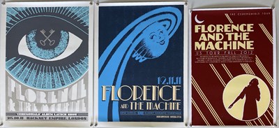 Lot 453 - FLORENCE AND THE MACHINE LIMITED EDITION POSTERS.