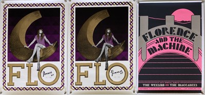 Lot 453 - FLORENCE AND THE MACHINE LIMITED EDITION POSTERS.