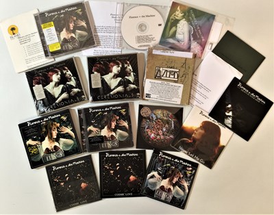Lot 617 - FLORENCE & THE MACHINE - CDs (INC SIGNED & PROMOS)