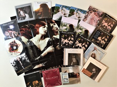 Lot 617 - FLORENCE & THE MACHINE - CDs (INC SIGNED & PROMOS)