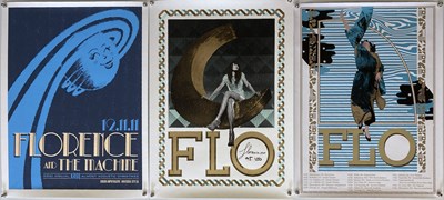 Lot 454 - FLORENCE AND THE MACHINE LIMITED EDITION POSTERS.
