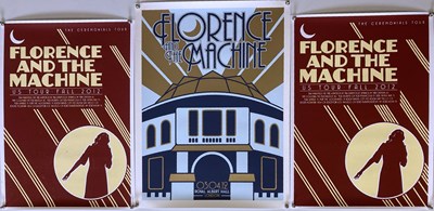 Lot 454 - FLORENCE AND THE MACHINE LIMITED EDITION POSTERS.