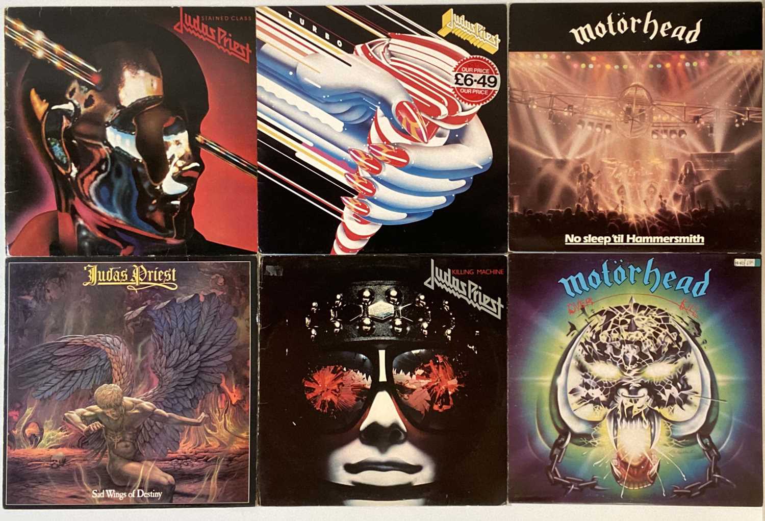 Lot 685 - HEAVY METAL - LPs