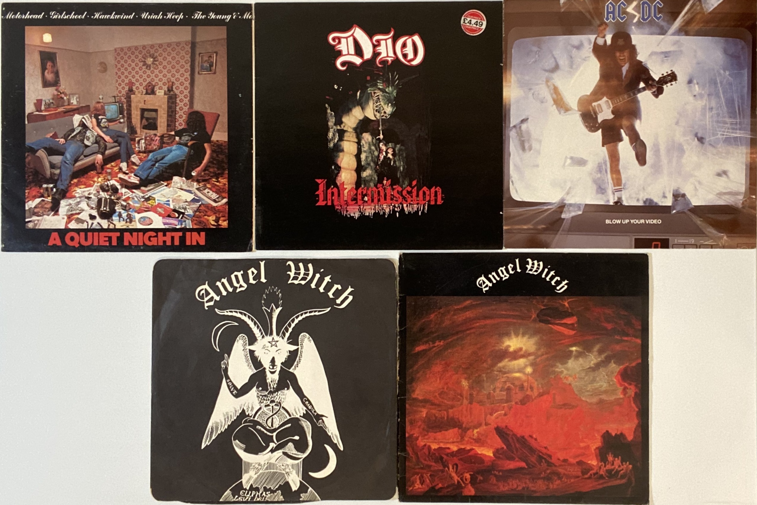 Lot 685 - HEAVY METAL - LPs