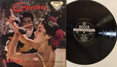 Lot 674 - ARGENTA - ESPANA UK STEREO LP (SXL 2020 - ED1/ BLUE BORDER)