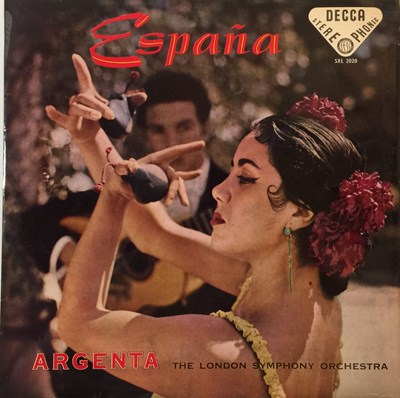 Lot 674 - ARGENTA - ESPANA UK STEREO LP (SXL 2020 - ED1/ BLUE BORDER)