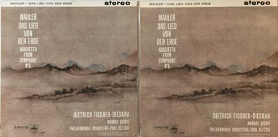 Lot 680 - MAHLER: DAS LIED VON DER ERDE - UK STEREO HMV (ASD 351/ 352)