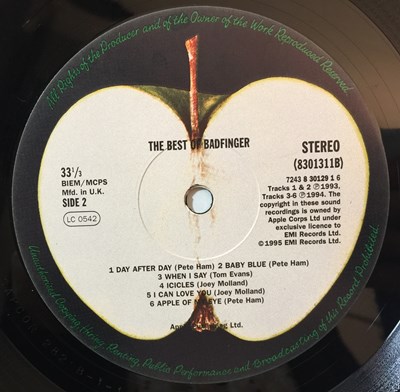 Lot 685 - BADFINGER - THE BEST OF LP (SAPCOR 28)
