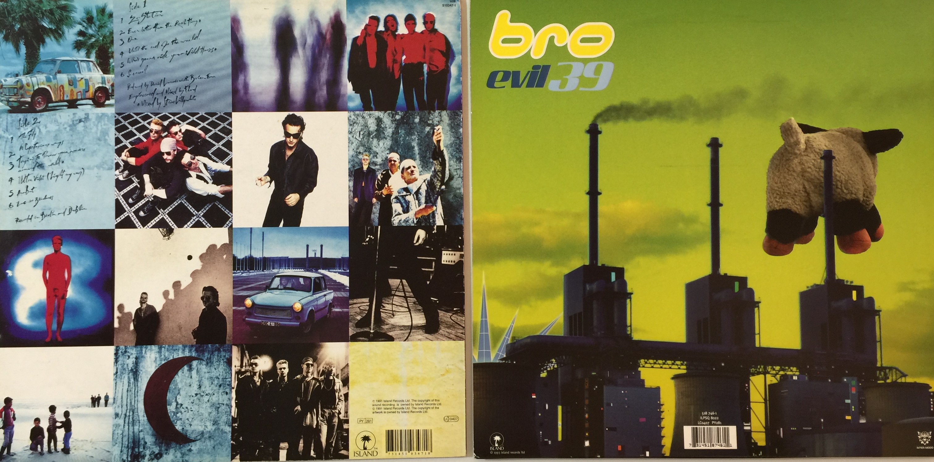 Lot 690 - THE ORB/ U2 - 90s LP RARITIES