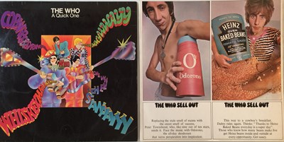 Lot 624 - THE WHO - SELL OUT/A QUICK ONE LPs (ORIGINAL UK MONO COPIES)