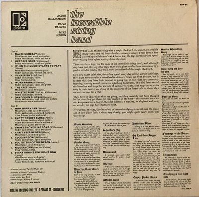 Lot 626 - THE INCREDIBLE STRING BAND - THE INCREDIBLE STRING BAND LP (1ST UK MONO PRESSING - ELEKTRA EUK 254)