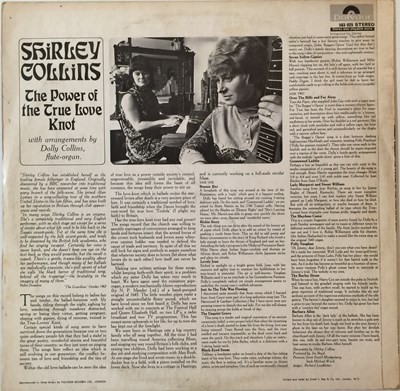 Lot 627 - SHIRLEY COLLINS - THE POWER OF THE TRUE-LOVE KNOT LP (ORIGINAL UK COPY - POLYDOR 583025)