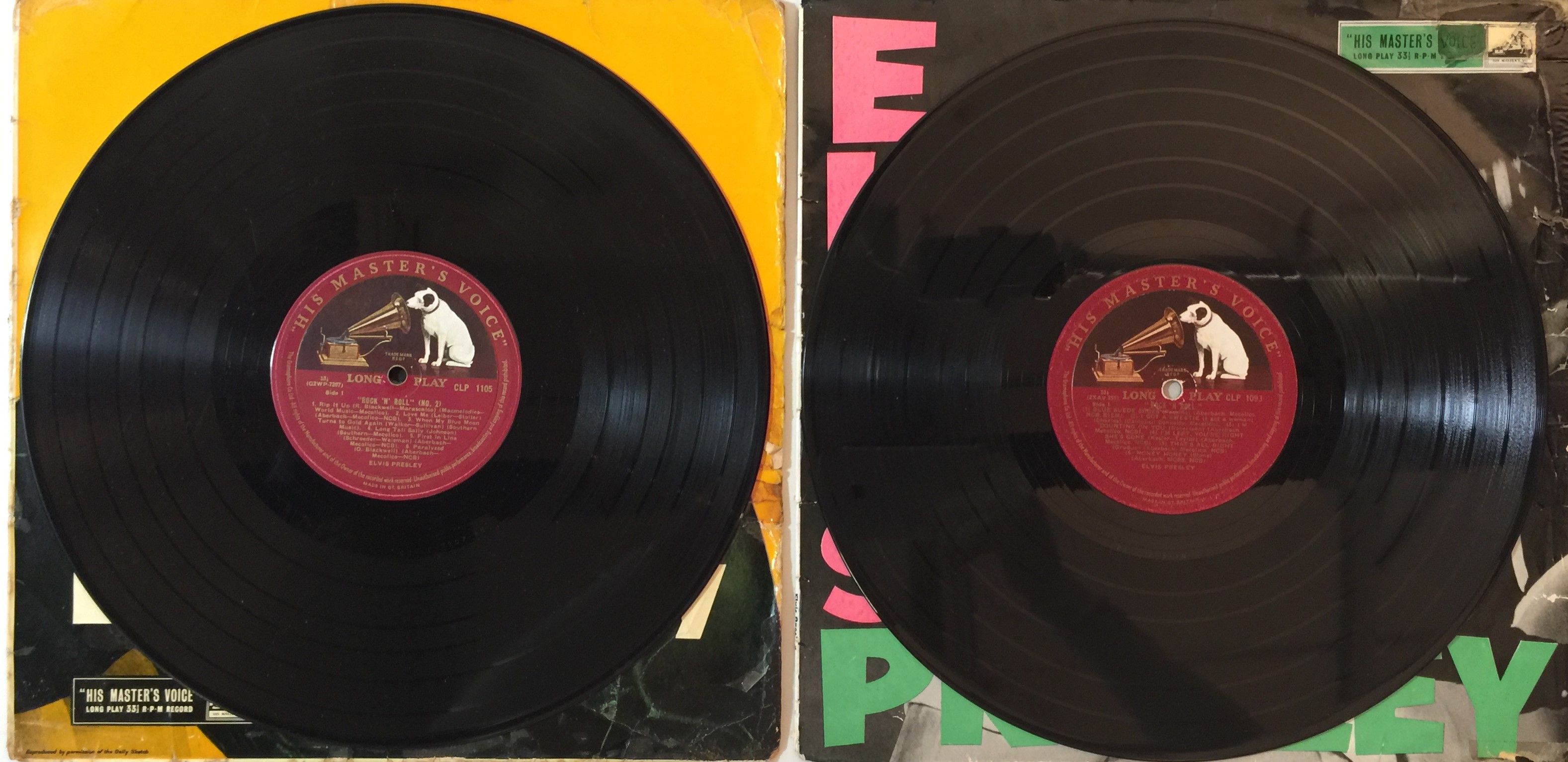 Lot 628 - ELVIS PRESLEY - ROCK 'N' ROLL NUMBER 1 & 2
