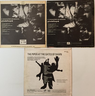 Lot 630 - PINK FLOYD - SAUCERFUL/PIPER LP PACKAGE (WITH 1ST UK MONO SAUCERFUL)