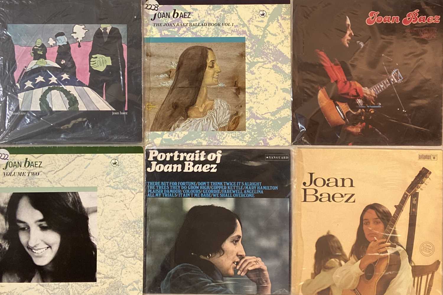 Lot 700 - JOAN BAEZ - LPs