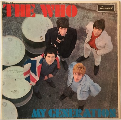 Lot 632 - THE WHO - MY GENERATION LP (ORIGINAL UK PRESSING - BRUNSWICK LAT 8616