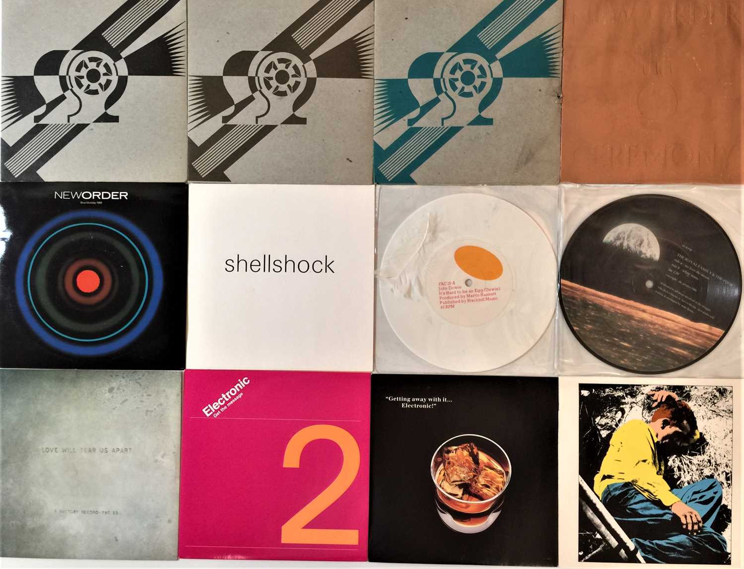 Lot 389 FACTORY RECORDS 7"/12" COLLECTION