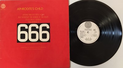 Lot 722 - APHRODITE'S CHILD - 666 LP (ORIGINAL UK SWIRL - 6333 500/1)