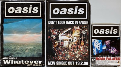 Lot 446 - OASIS PROMOTIONAL POSTERS.