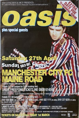 Lot 521 - OASIS BILLBOARD POSTERS.