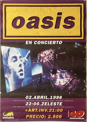 Lot 521 - OASIS BILLBOARD POSTERS.