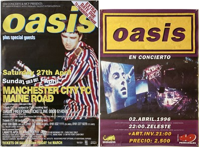 Lot 521 - OASIS BILLBOARD POSTERS.