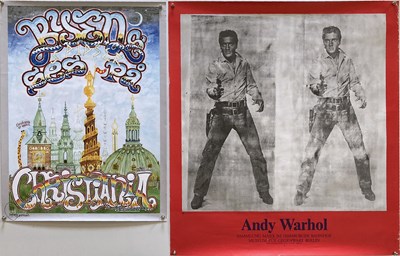 Lot 78 - EXHIBITION POSTERS INC ANDY WARHOL 1996.