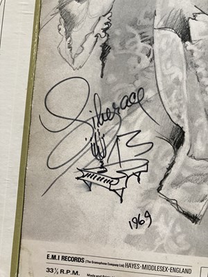 Lot 395 - LIBERACE SIGNED LP.