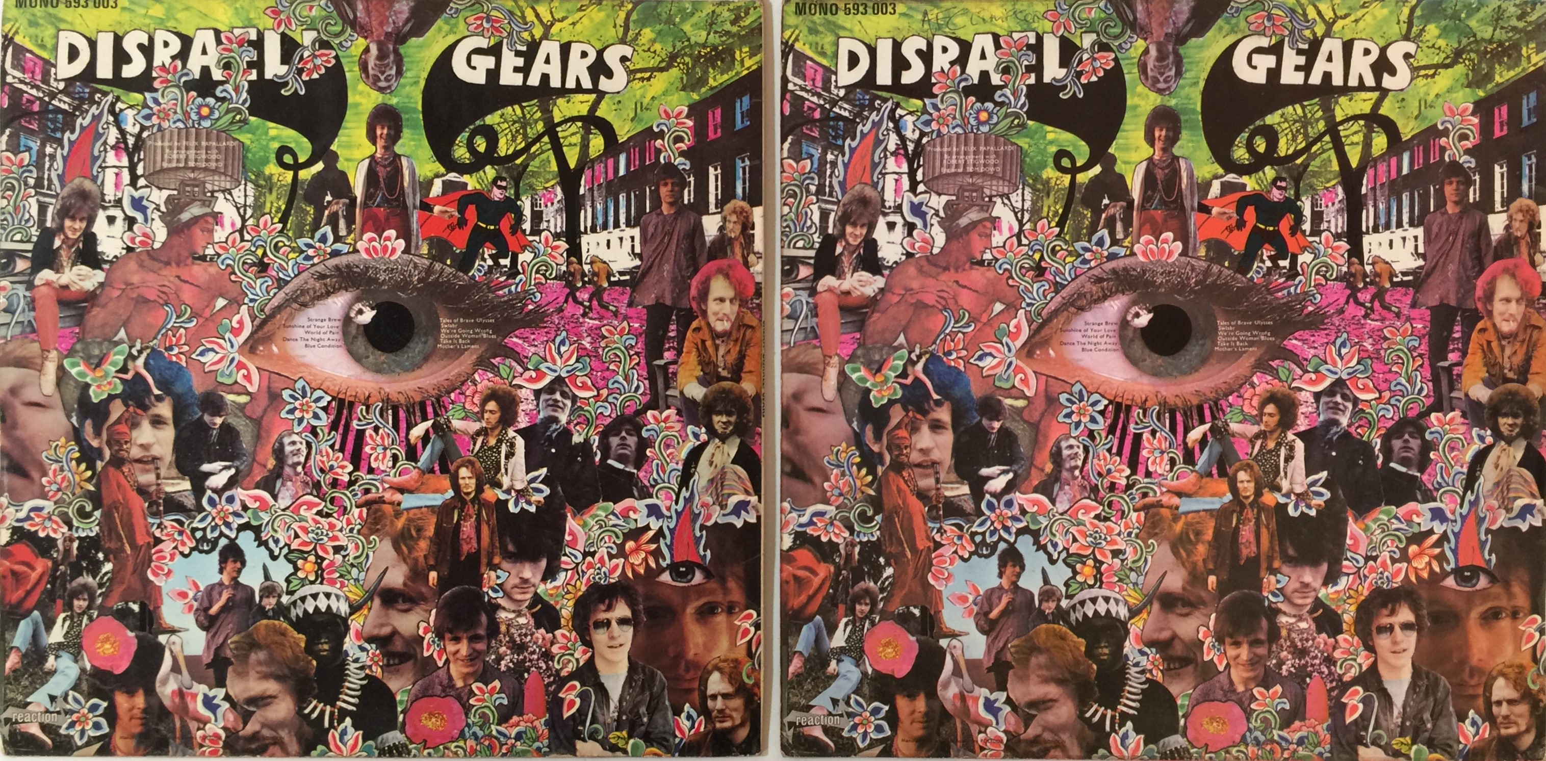 CREAM☆Disraeli Gears UK Reaction Mono オリ-silversky-lifesciences.com