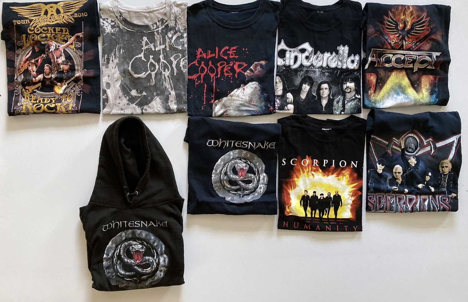 Lot 256 - MUSIC CLOTHING - METAL T-SHIRTS.