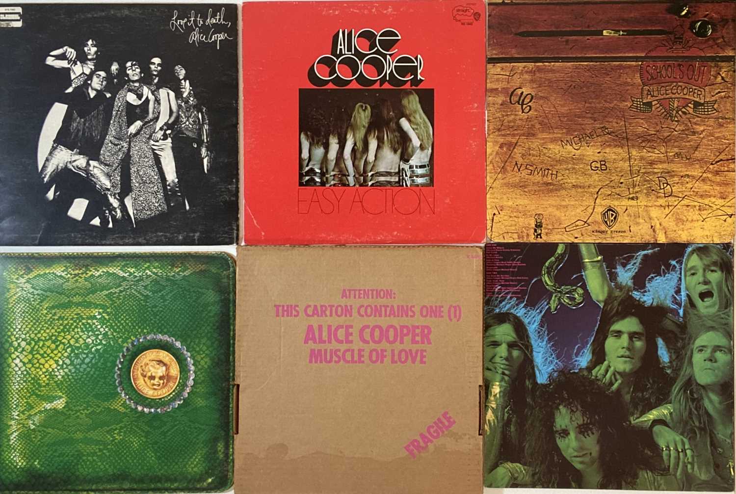 Lot 733 - ALICE COOPER - LP RARITIES