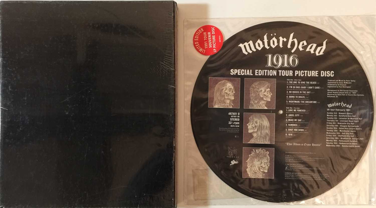 Lot 613 - MOTORHEAD & AC/DC - LP & BOX SET RARITIES