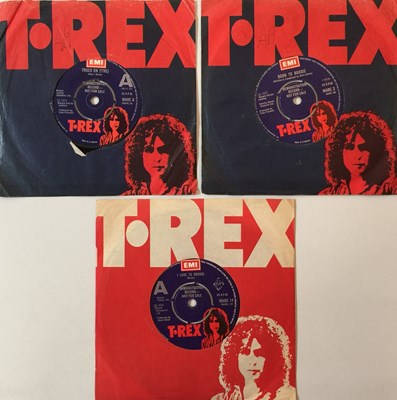 Lot 750 - T REX - 7" DEMO RARITIES - ORIGINALLY OWNED BY MARC BOLAN.