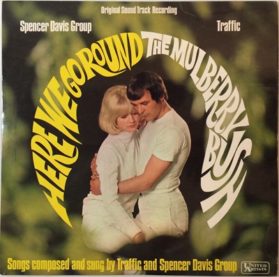 Lot 754 - THE SPENCER DAVIS GROUP/ TRAFFIC - HERE WE GO 'ROUND THE MULBERRY BUSH OST LP (W/LBL TEST PRESSINGS - SULP 1186)