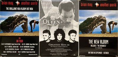 Lot 311 - QUEEN POSTERS / BANNERS.