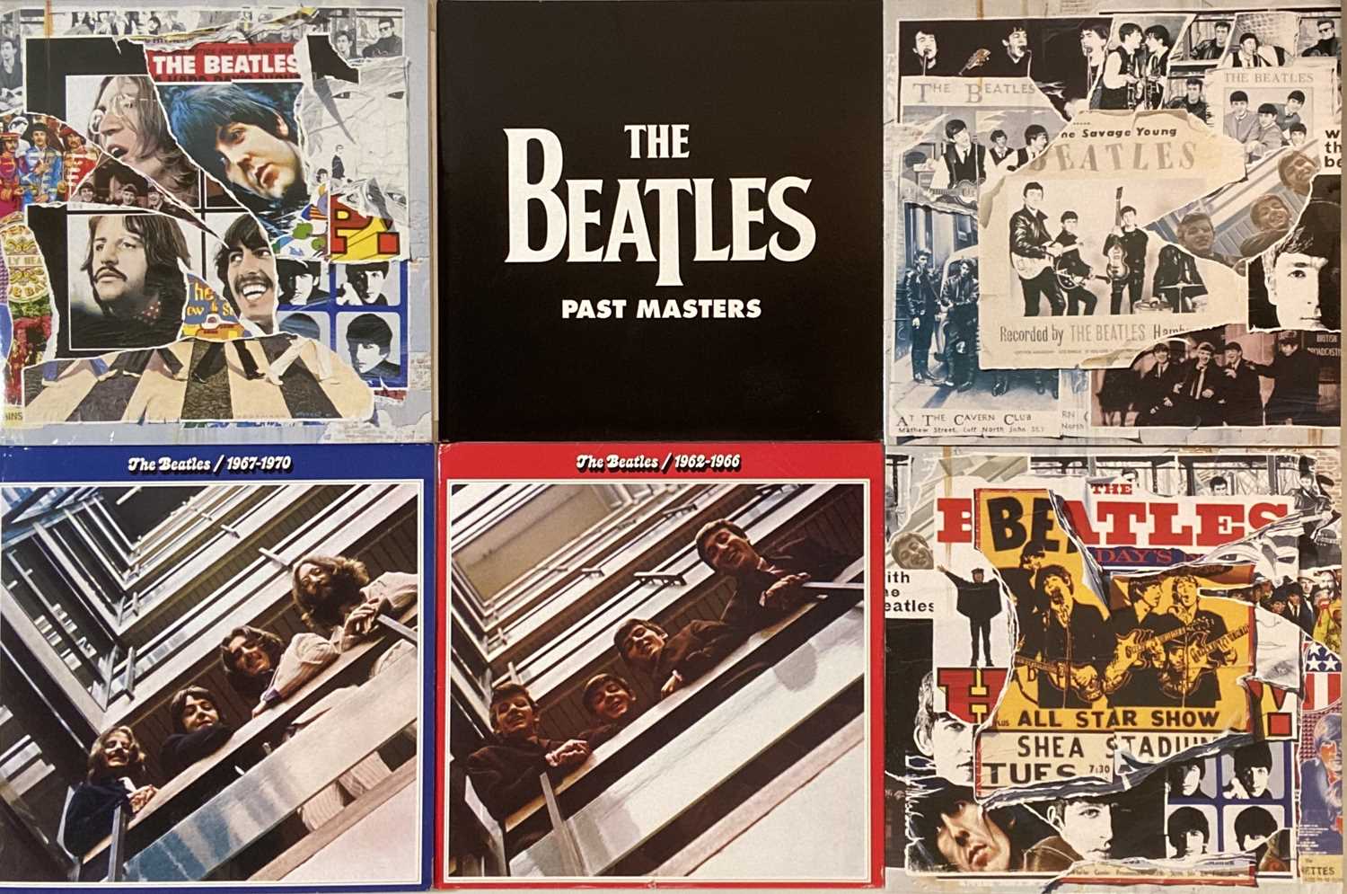 Lot 762 - THE BEATLES - MODERN COMPILATION LPs