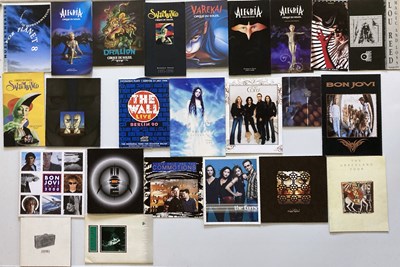 Lot 142 - PROGRAMMES - PINK FLOYD / TOM WAITS / U2 ETC.