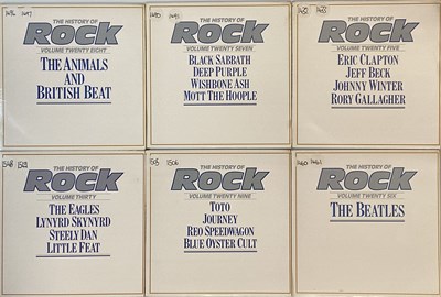 Lot 767 - THE HISTORY OF ROCK - LP SERIES.