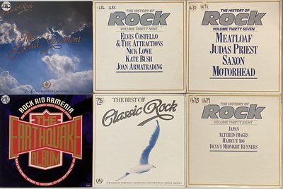 Lot 767 - THE HISTORY OF ROCK - LP SERIES.