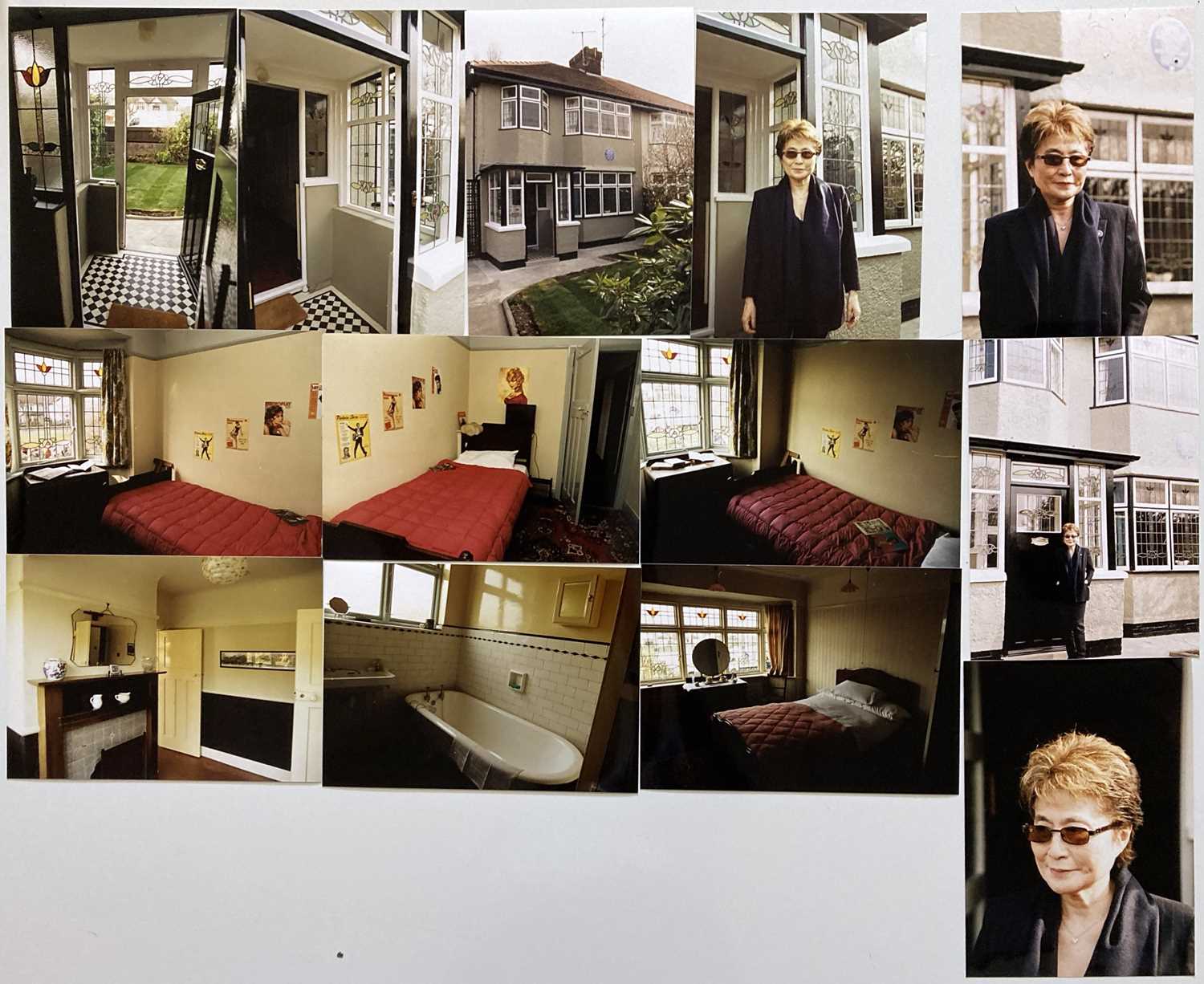 Lot 317 - PHOTOGRAPHS SHOWING JOHN LENNON'S CHILDHOOD HOME.