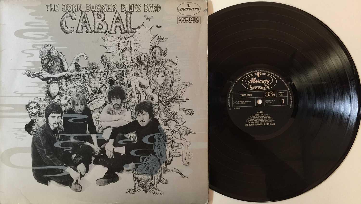 Lot 636 - THE JOHN DUMMER BLUES BAND - CABAL LP